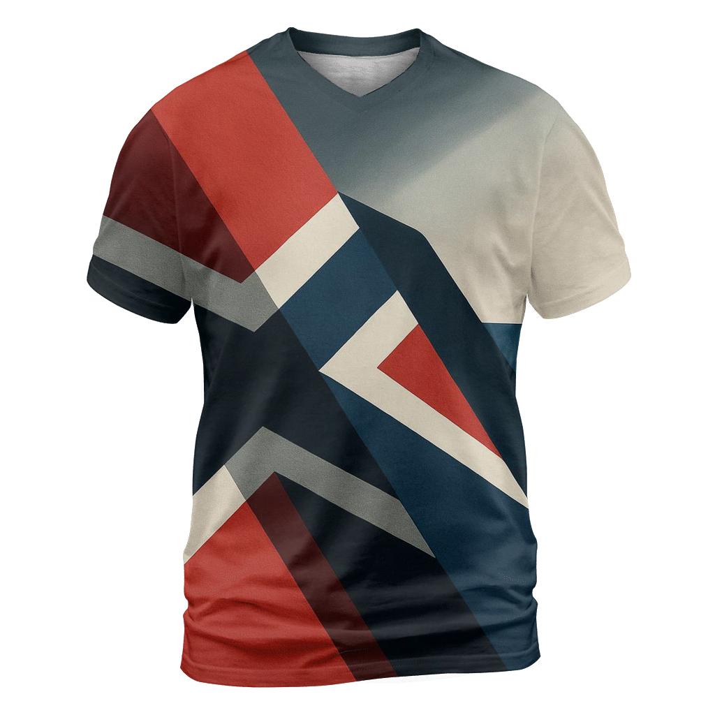 Fjord Geometry statement graphic shirts