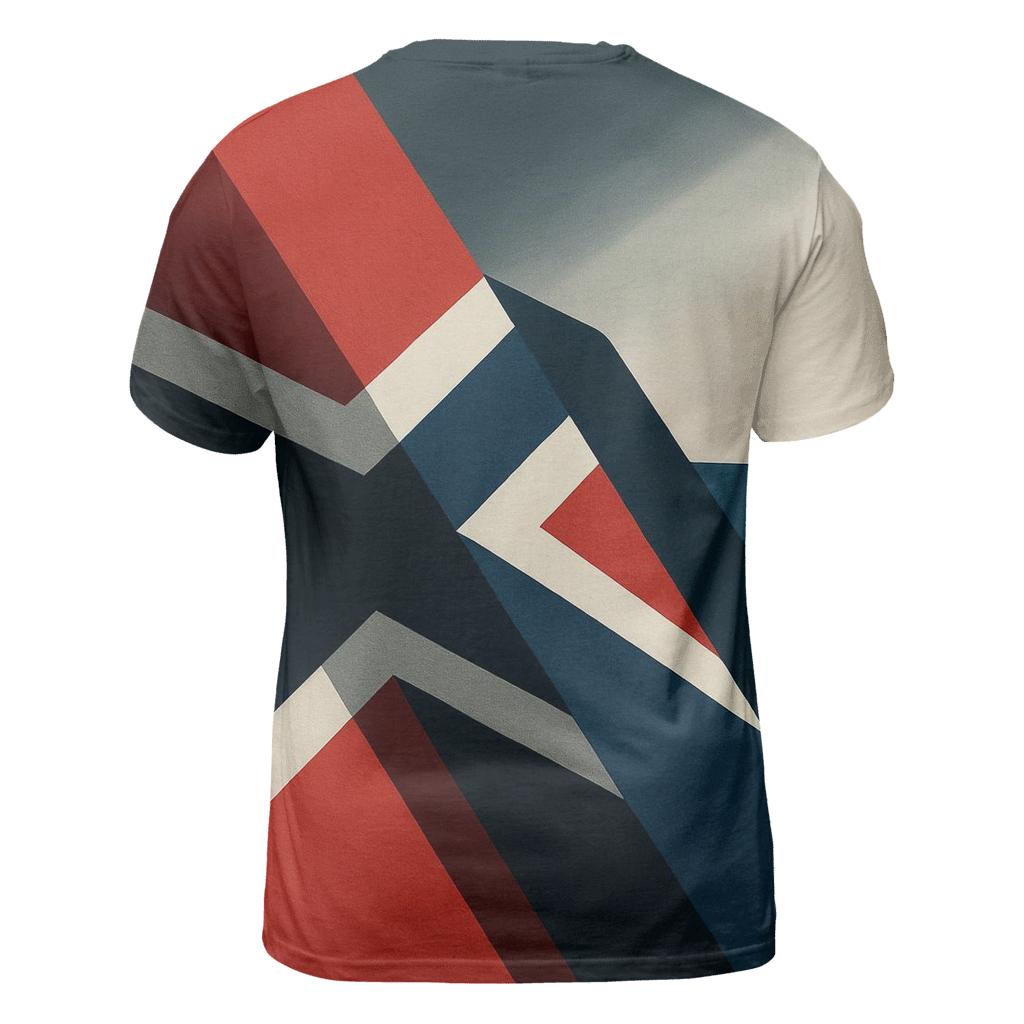 Fjord Geometry statement graphic shirts