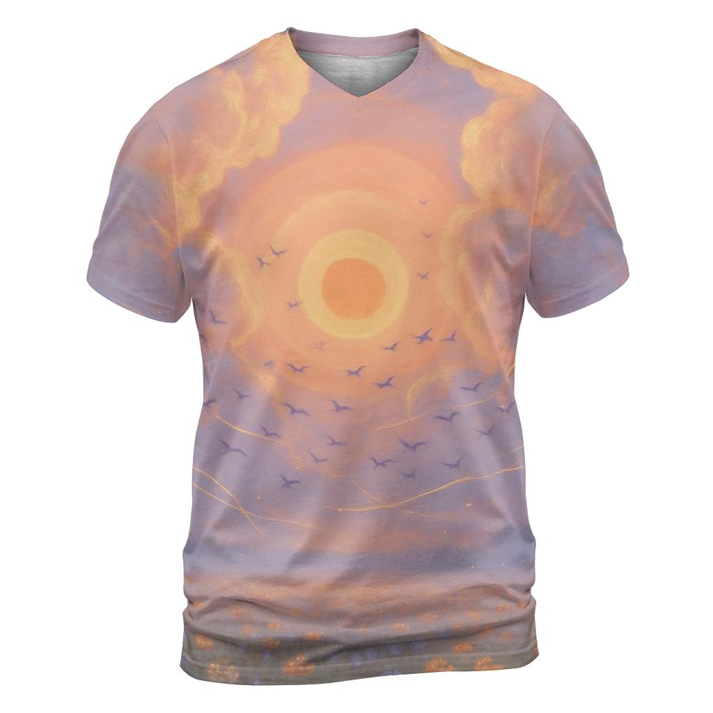 Opal Cloudbreak Vista artistic all-over print tops
