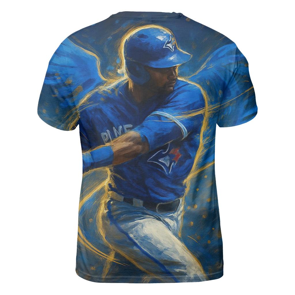 Champion Swing Blue Jays Compound unique graphic print tees