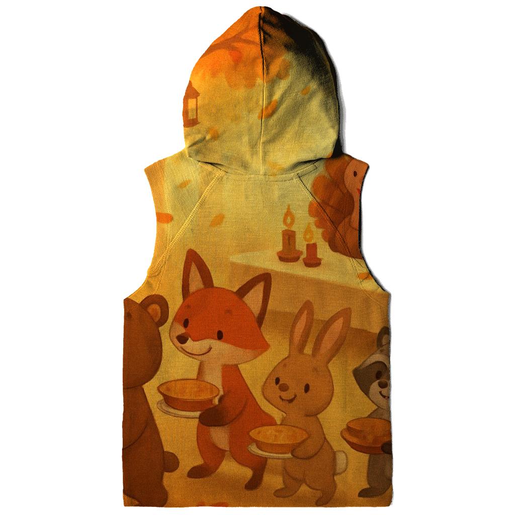 Woodland Feast Parade graphic hoodies