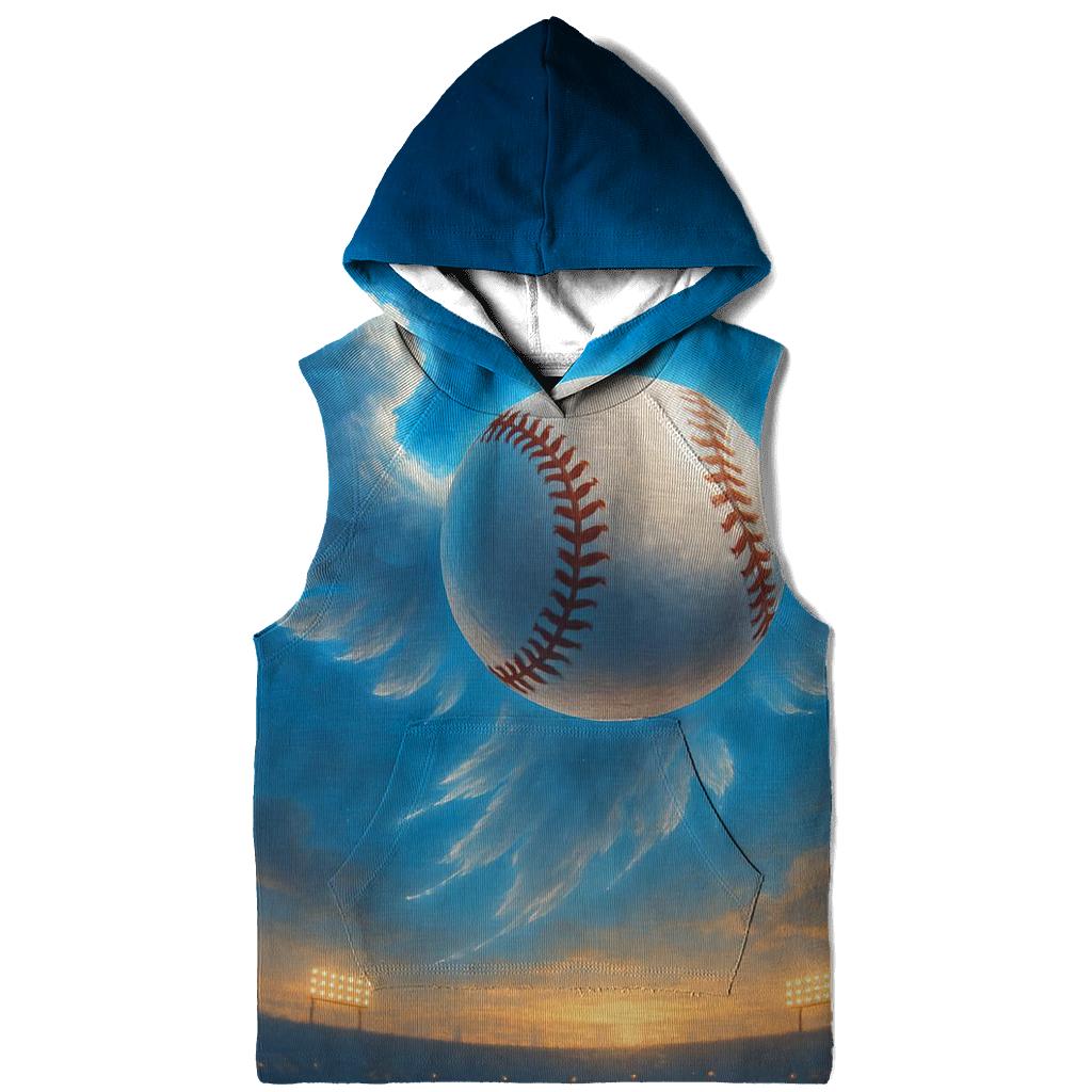 Skyward Baseball With Blue Jays Aura hoodies fashion