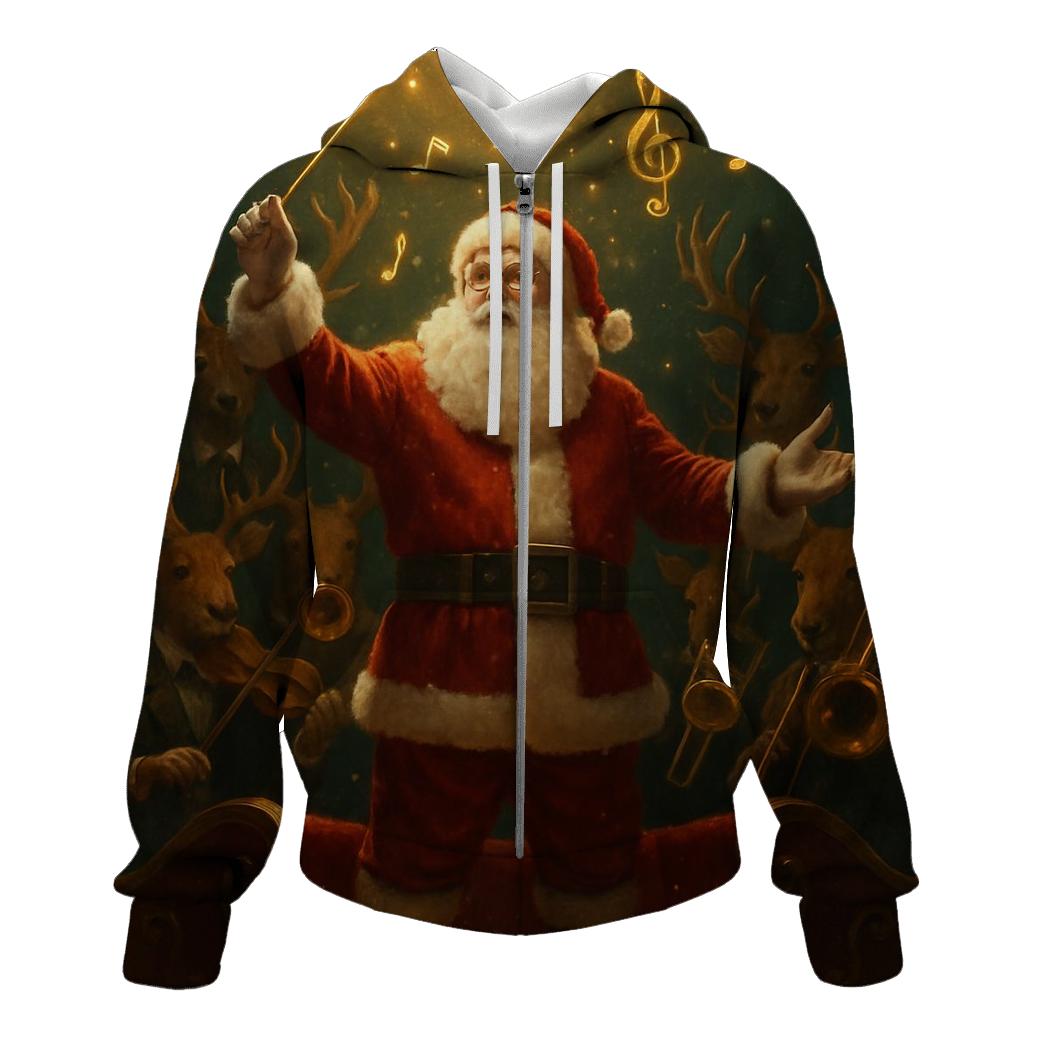 Gilded Reindeer Conductor hoodies fashion