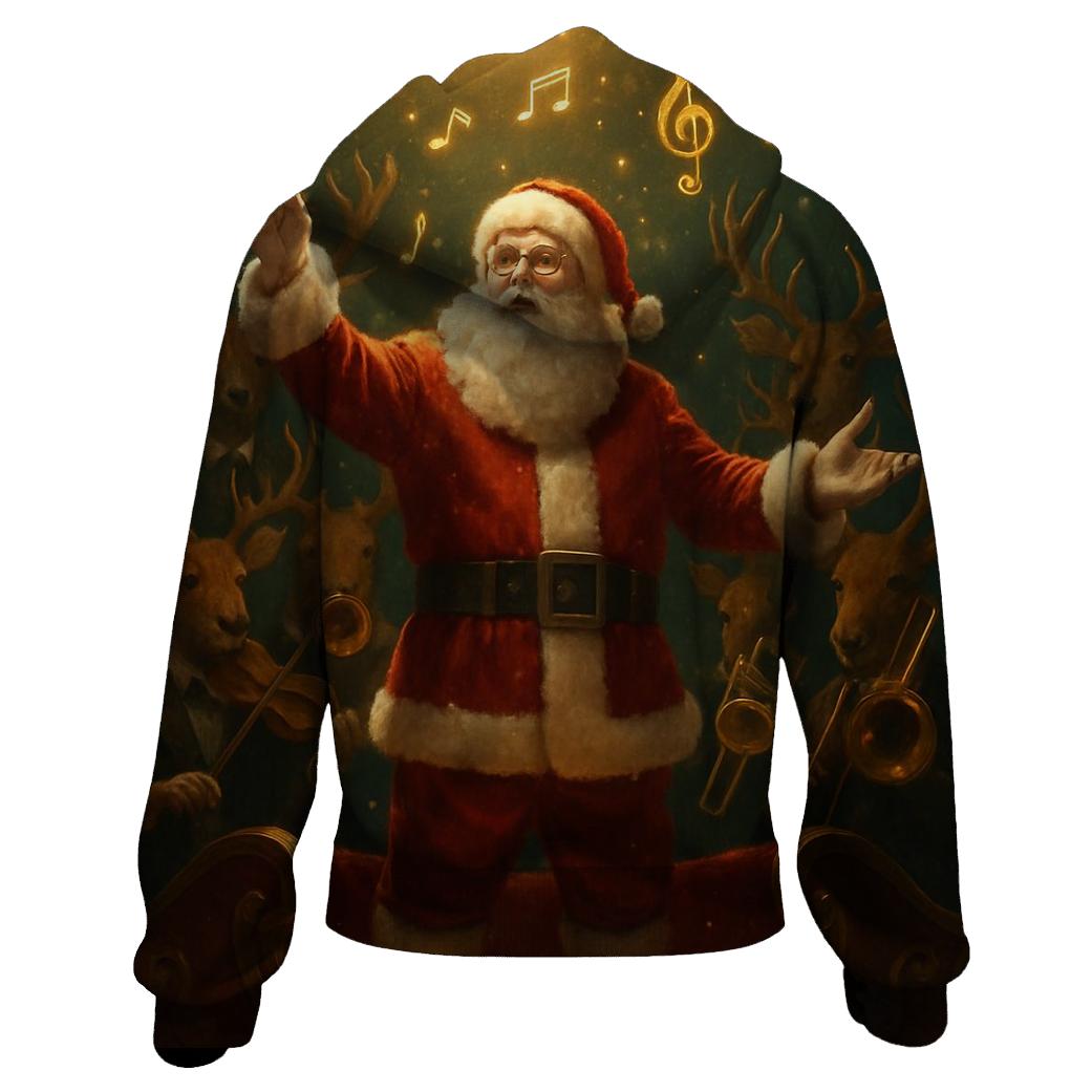 Gilded Reindeer Conductor hoodies fashion