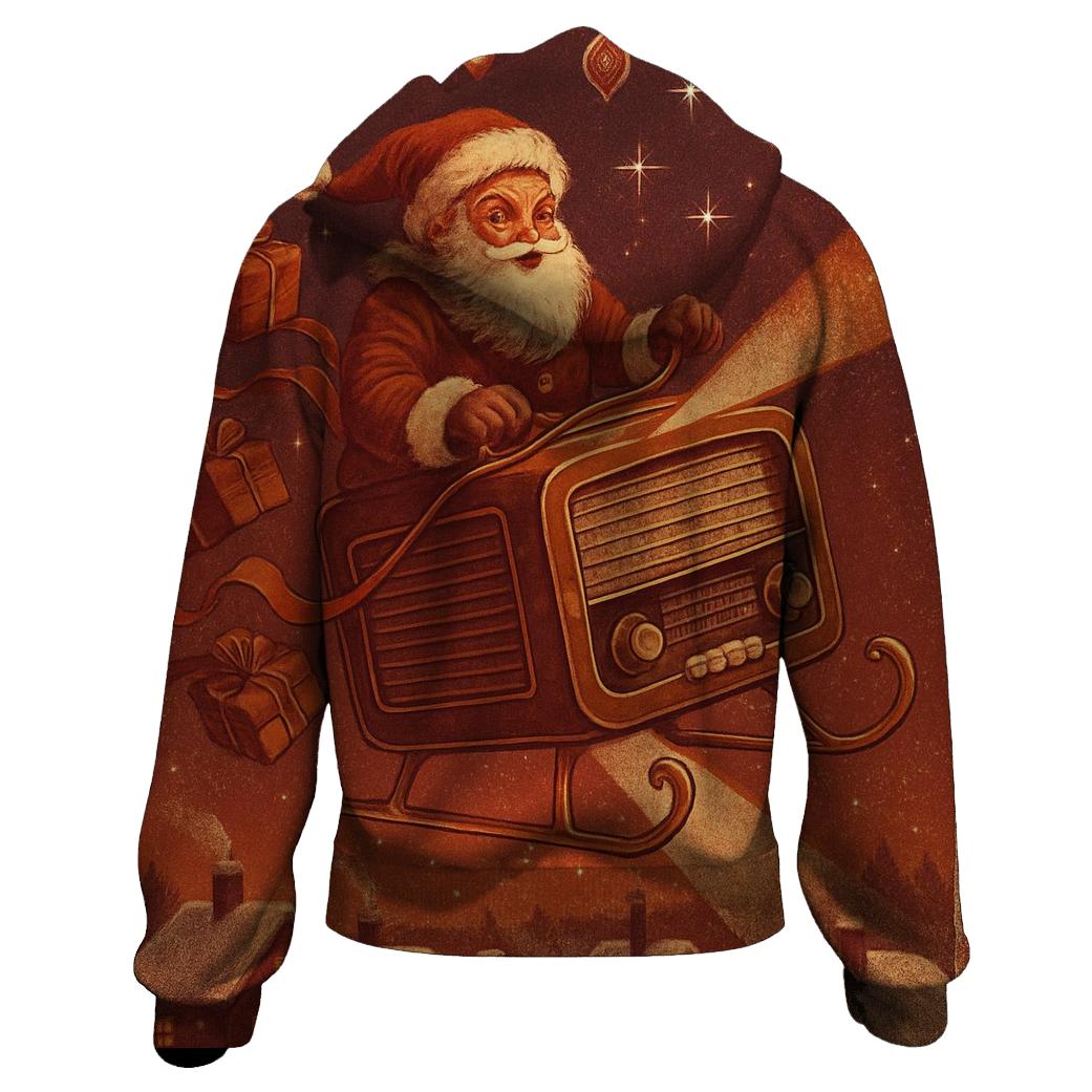 Vintage Sleighwire Postcard zip-up hoodies
