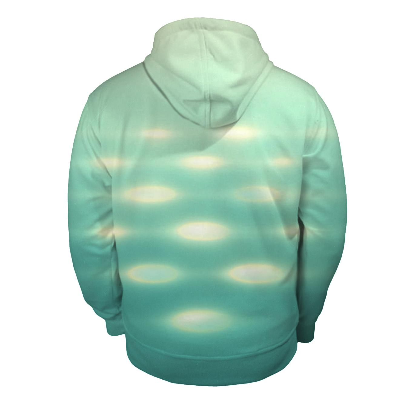 Iridescent Pulse Field hoodie designs