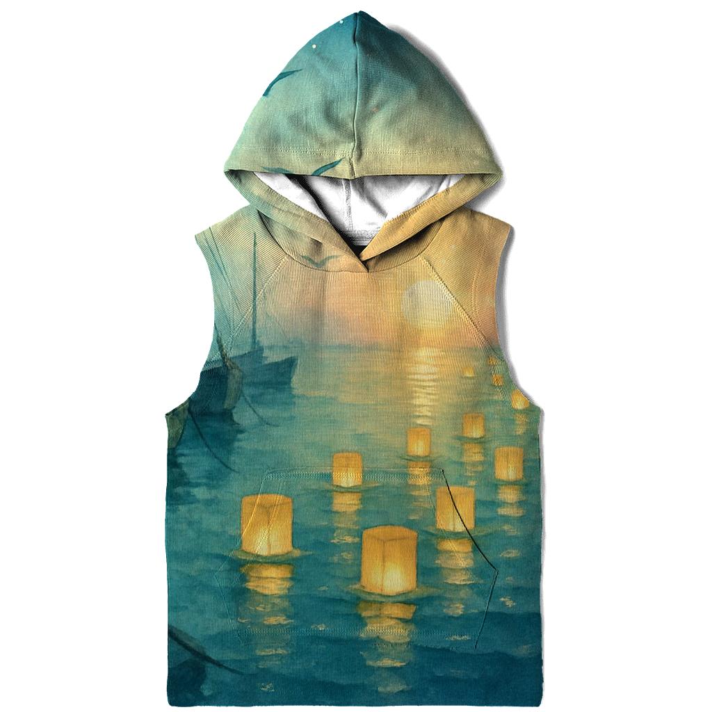 Mint Harbor Lanterns premium hoodies