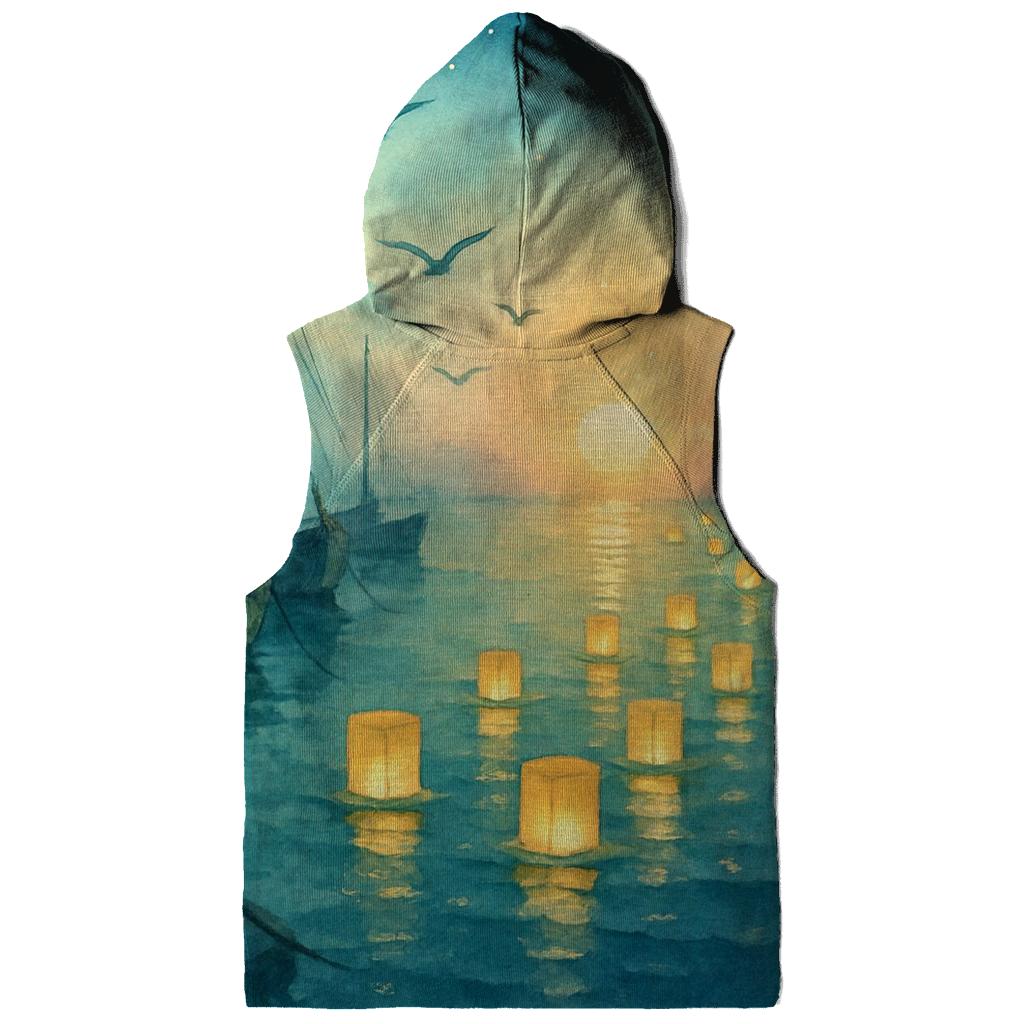 Mint Harbor Lanterns premium hoodies