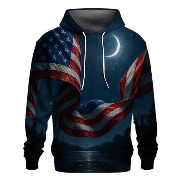 Starlit Silk Banner graphic hoodies