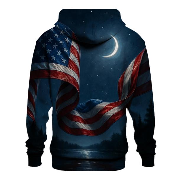 Starlit Silk Banner graphic hoodies
