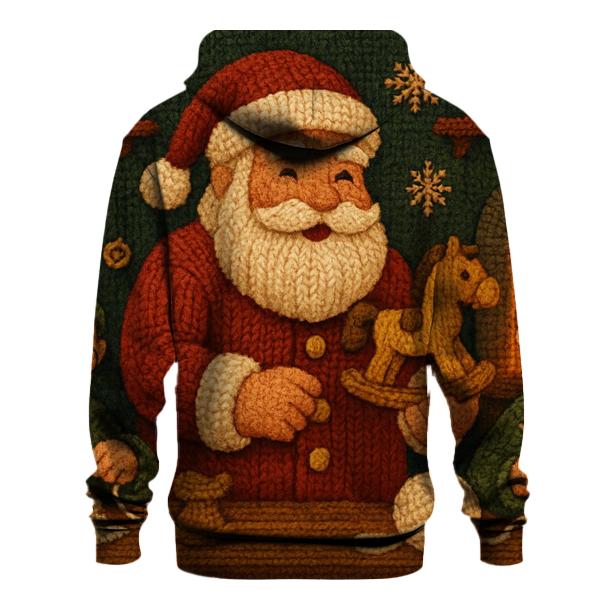 Knitted Workshop Panorama graphic hoodies