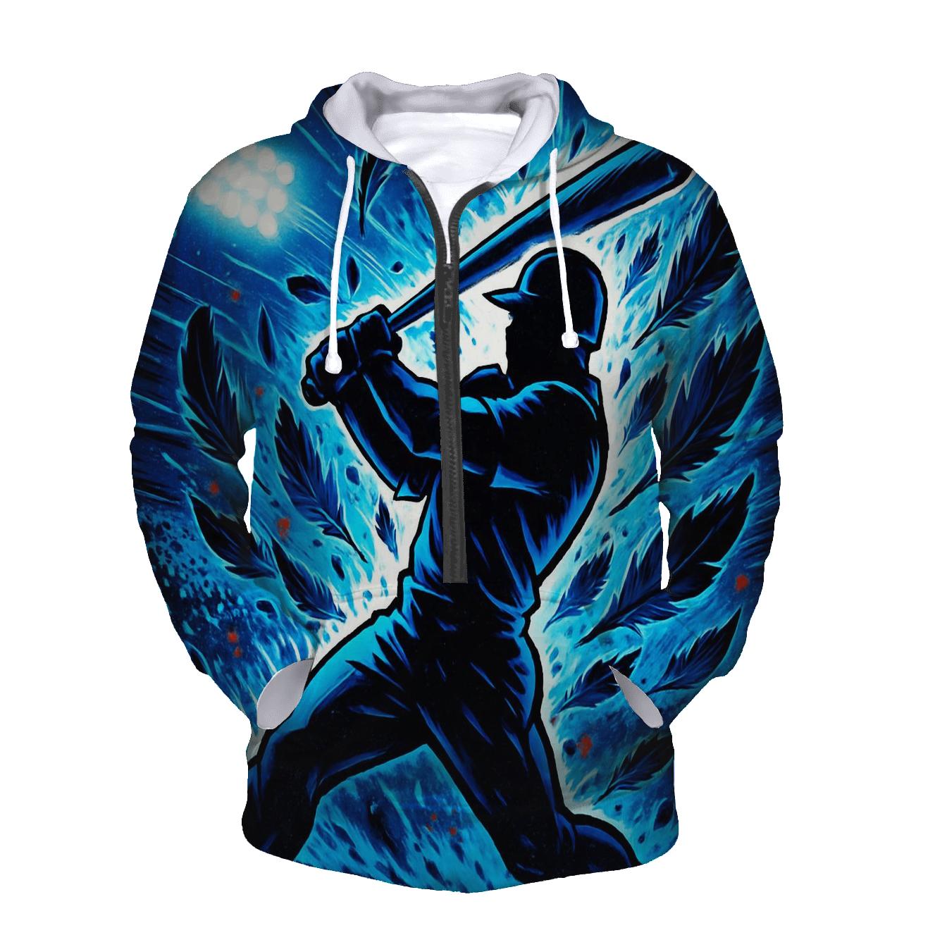 Heroic Batter With Blue Jays Edge designer hoodies