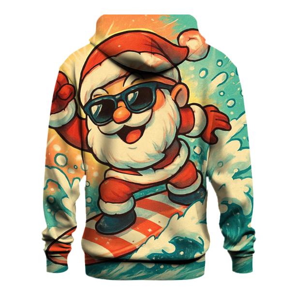 Comic Claus Surf Patrol zip-up hoodies