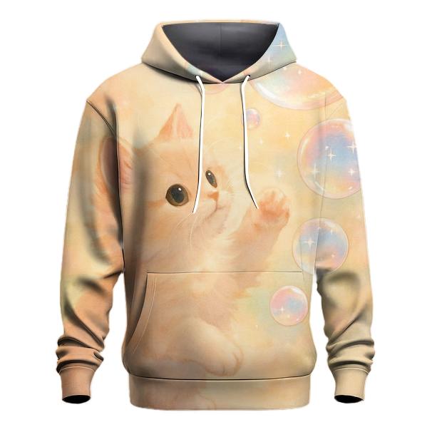 Bubble Dreamer Kitten heavyweight hoodies