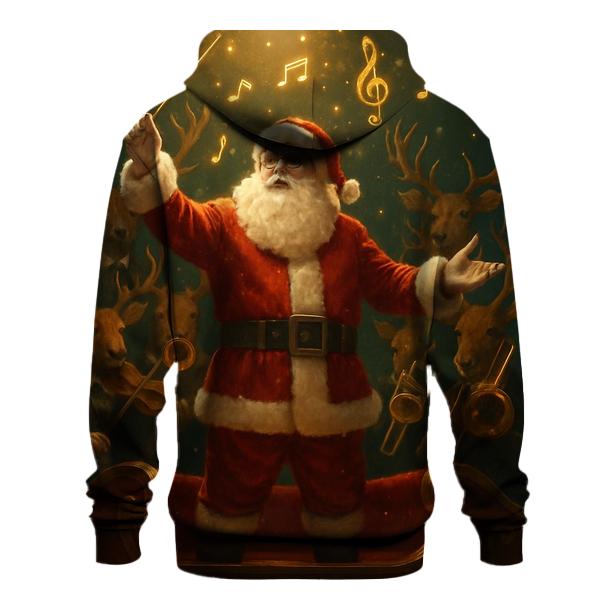 Gilded Reindeer Conductor designer hoodies
