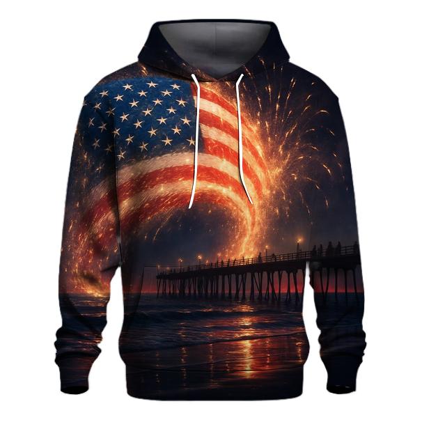 Firework Tidal Standard graphic hoodies
