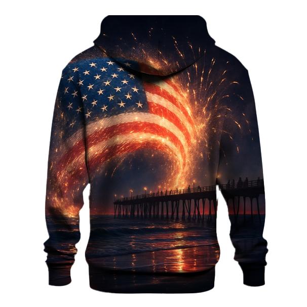 Firework Tidal Standard graphic hoodies