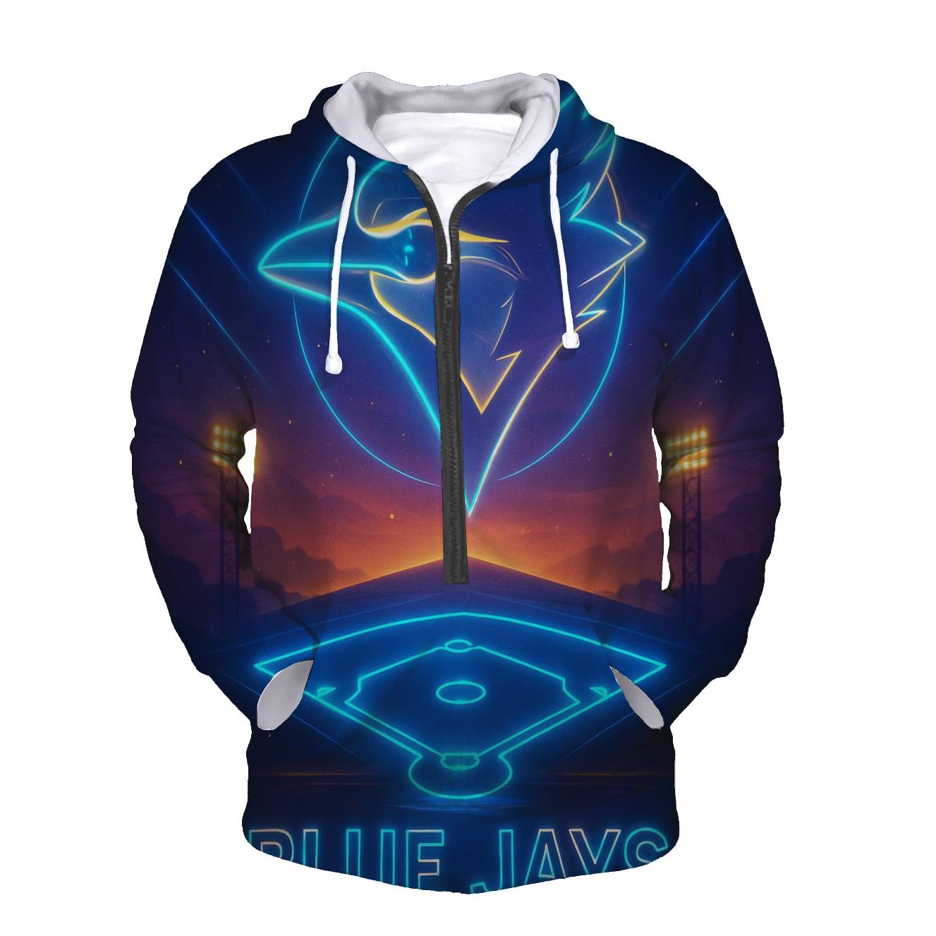 Blue Jays Diamond Glow hoodies fashion