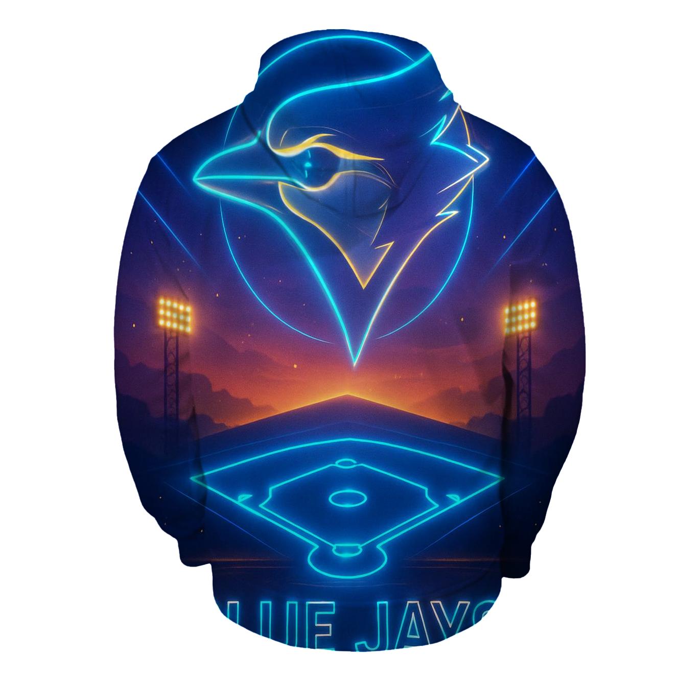 Blue Jays Diamond Glow hoodies fashion