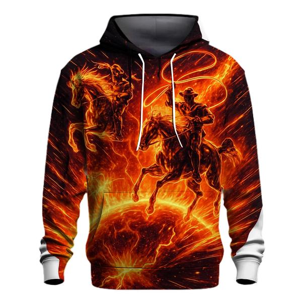 Solar Flare Rodeo premium hoodies