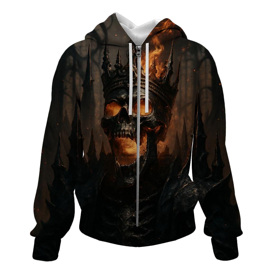 Obsidian Skull Sovereign hoodies fashion