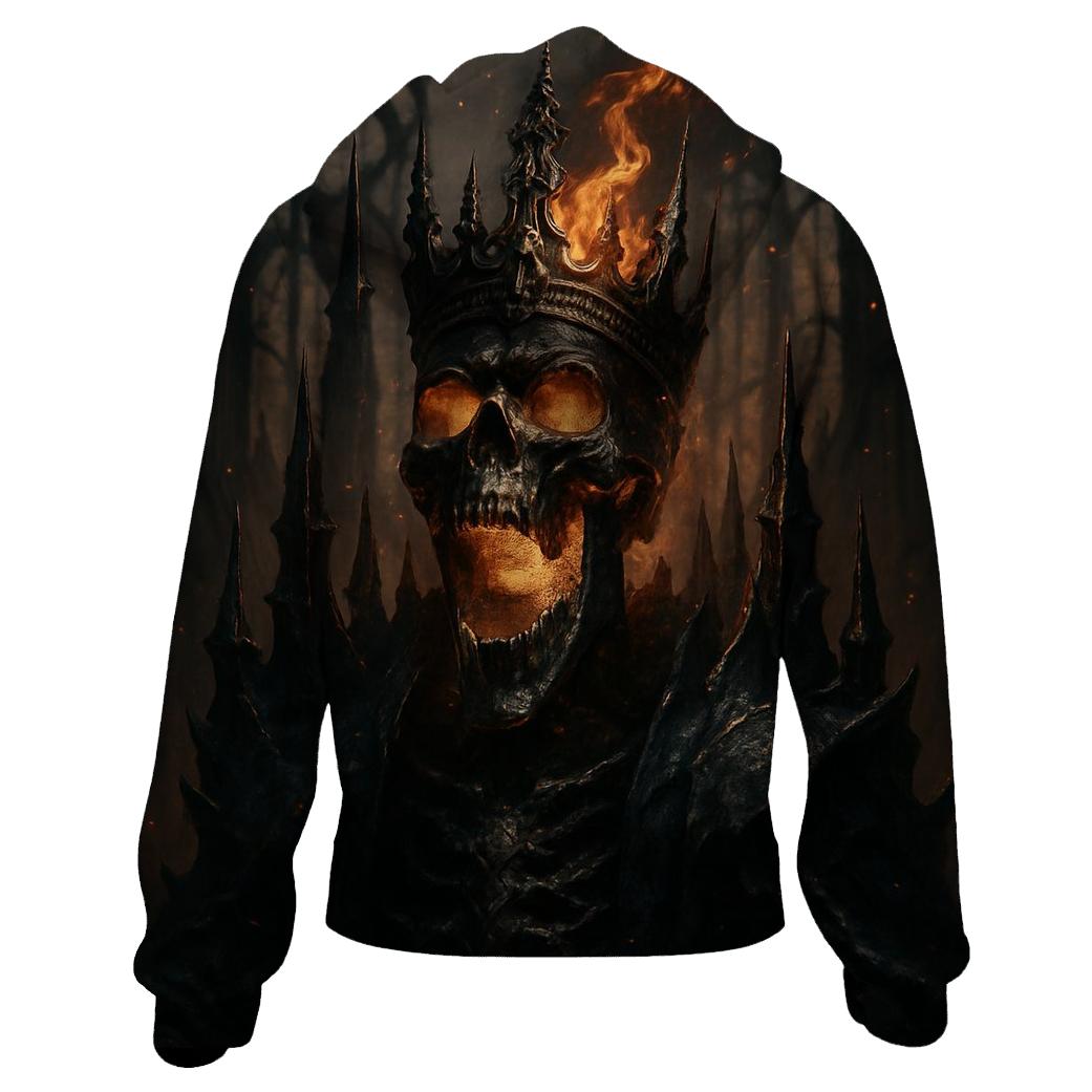 Obsidian Skull Sovereign hoodies fashion