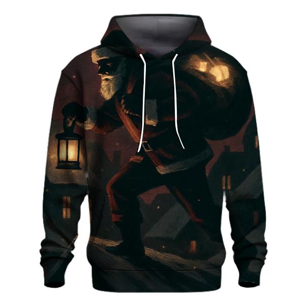 Midnight Parcel Heist Santa hoodie styles