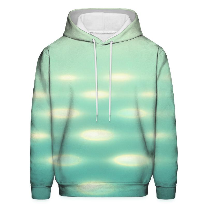 Iridescent Pulse Field premium hoodies