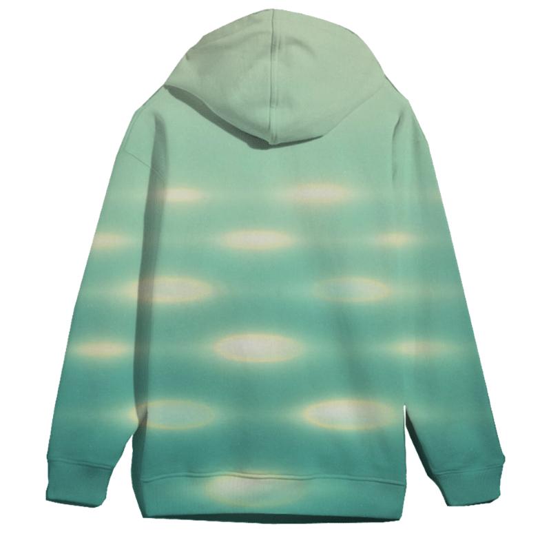 Iridescent Pulse Field premium hoodies