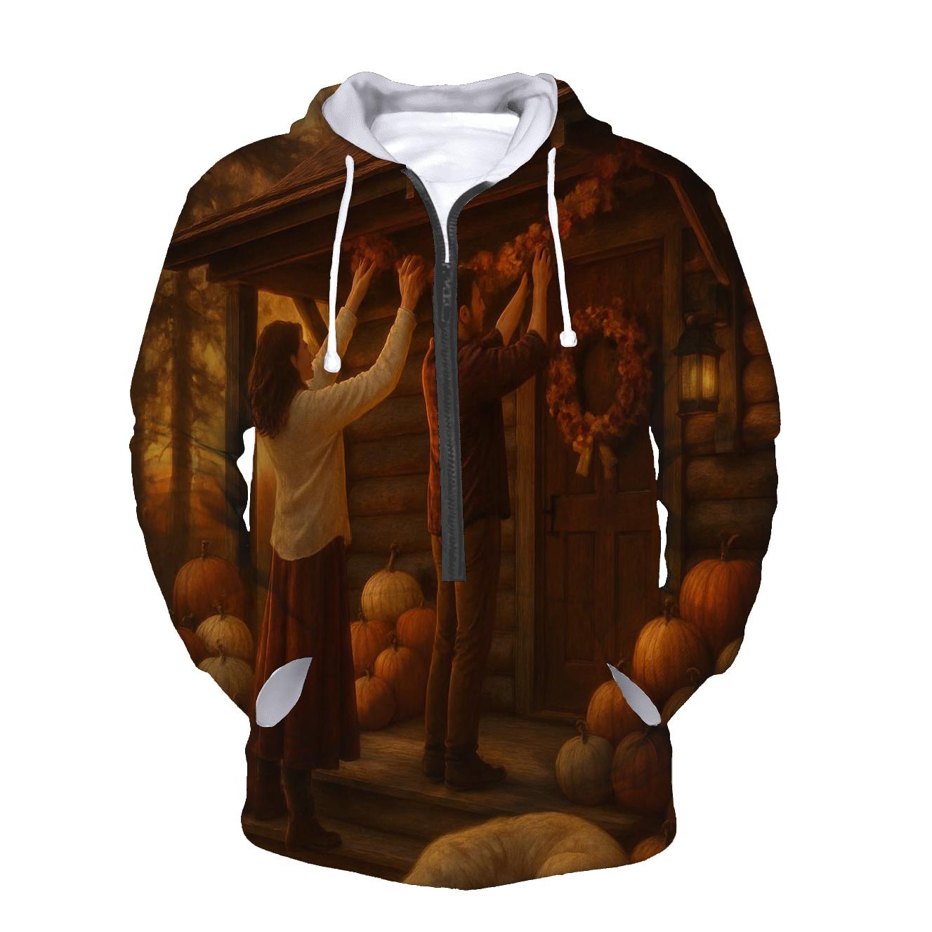 Thankful Trail Cabin lightweight hoodies