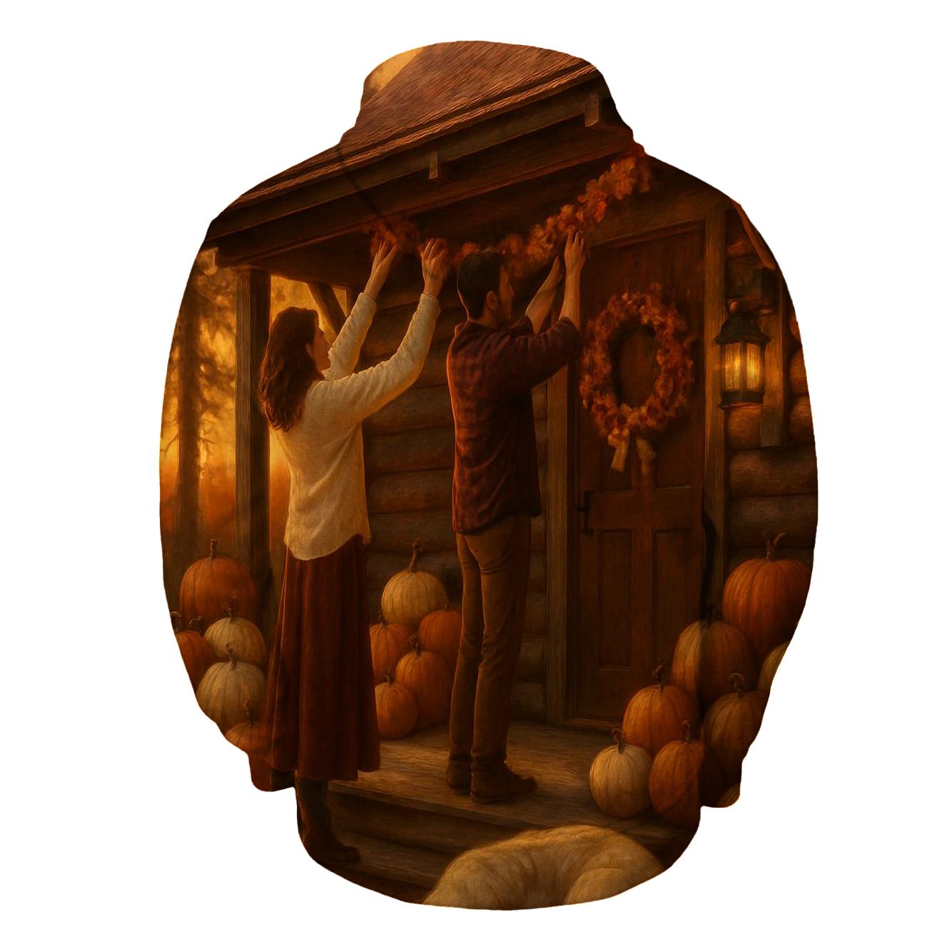 Thankful Trail Cabin lightweight hoodies