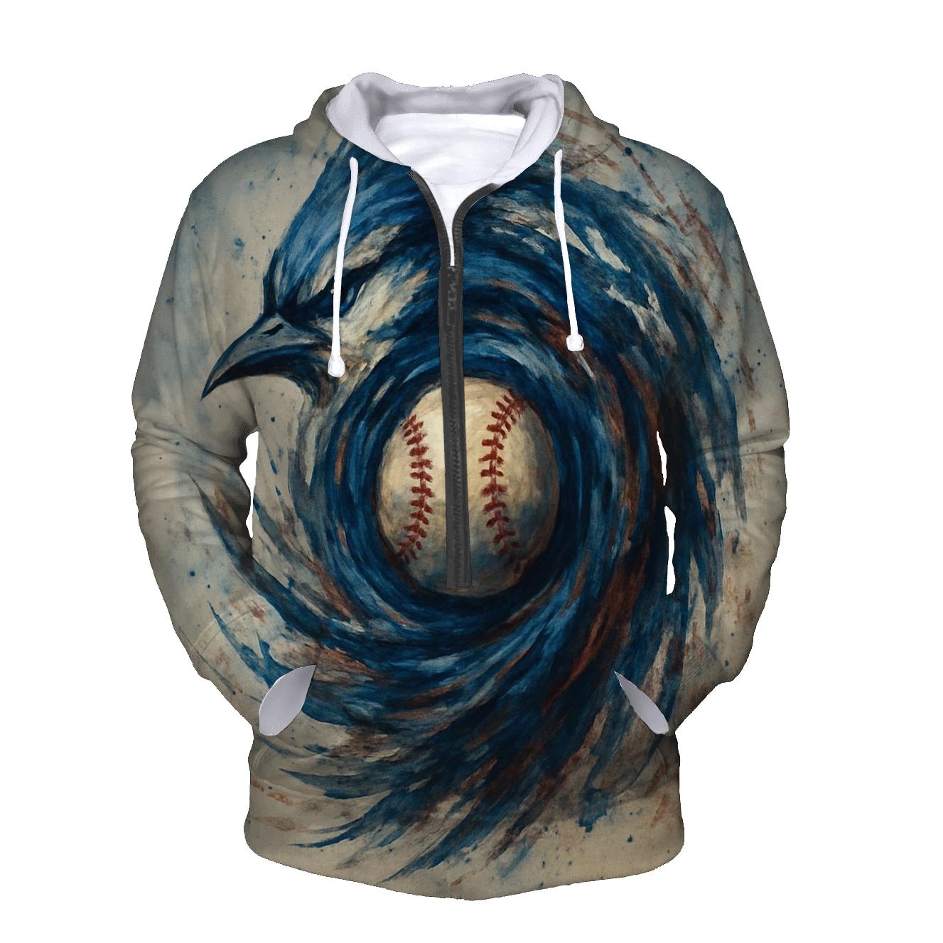 Blue Jays Feather Cyclone zip-up hoodies