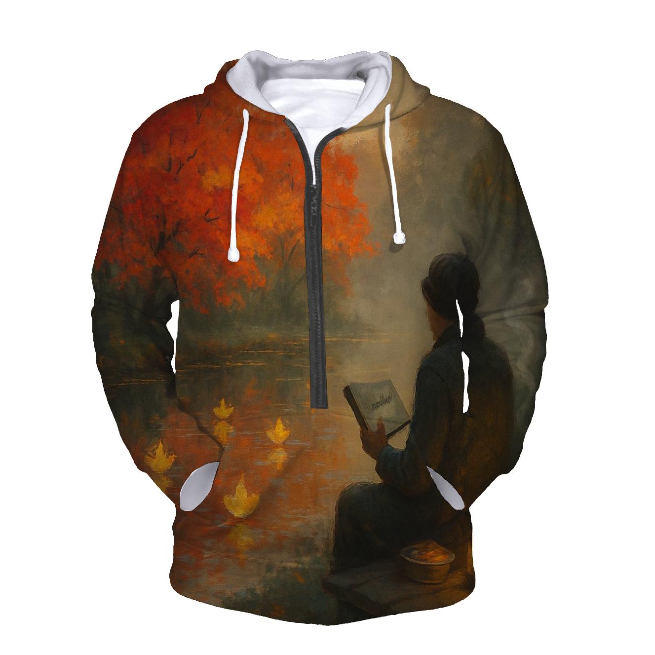 Maple Lantern Reflection hoodies fashion