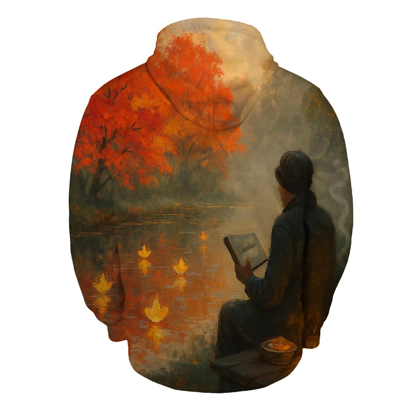 Maple Lantern Reflection hoodies fashion