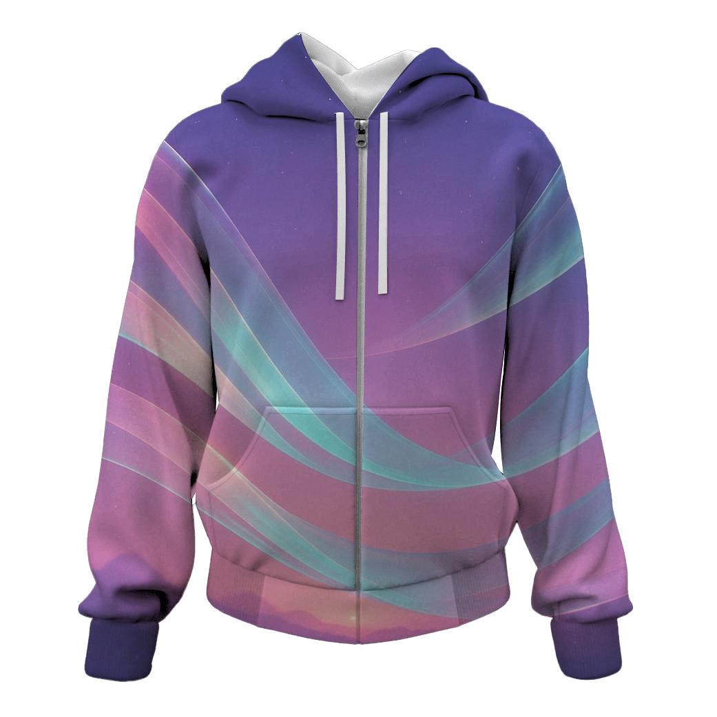 Aurora Drift graphic hoodies