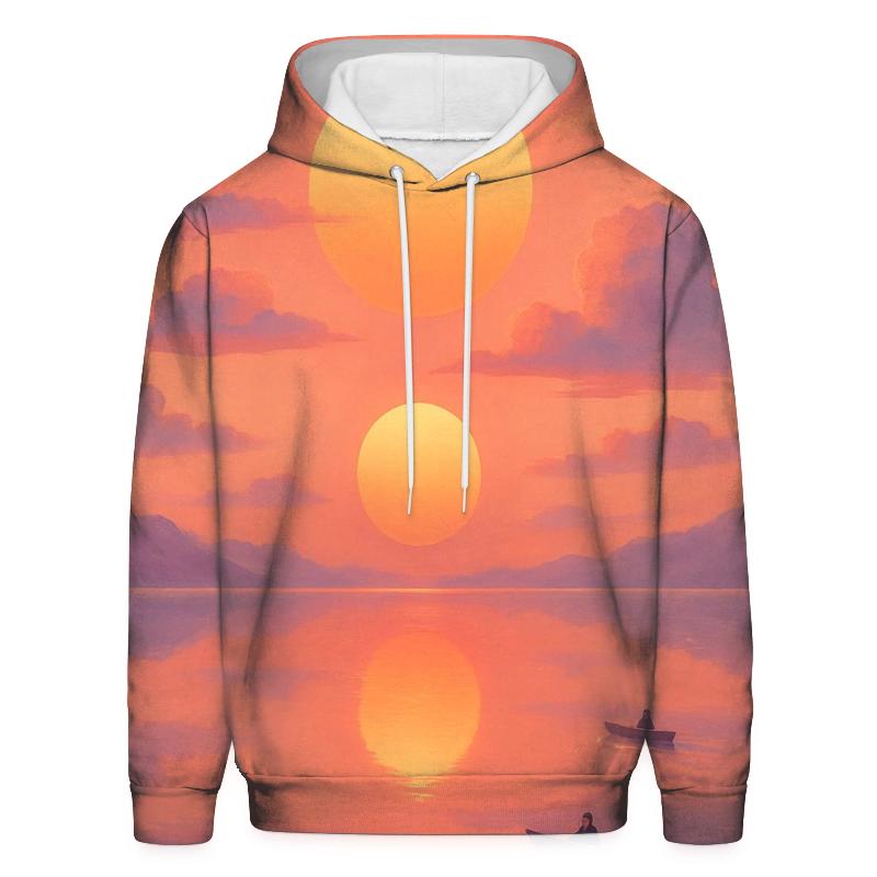 Glass Lagoon Twilight lightweight hoodies