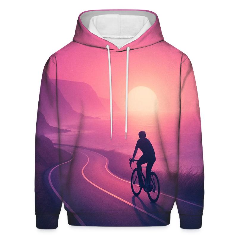 Crimson Coastal Track premium hoodies