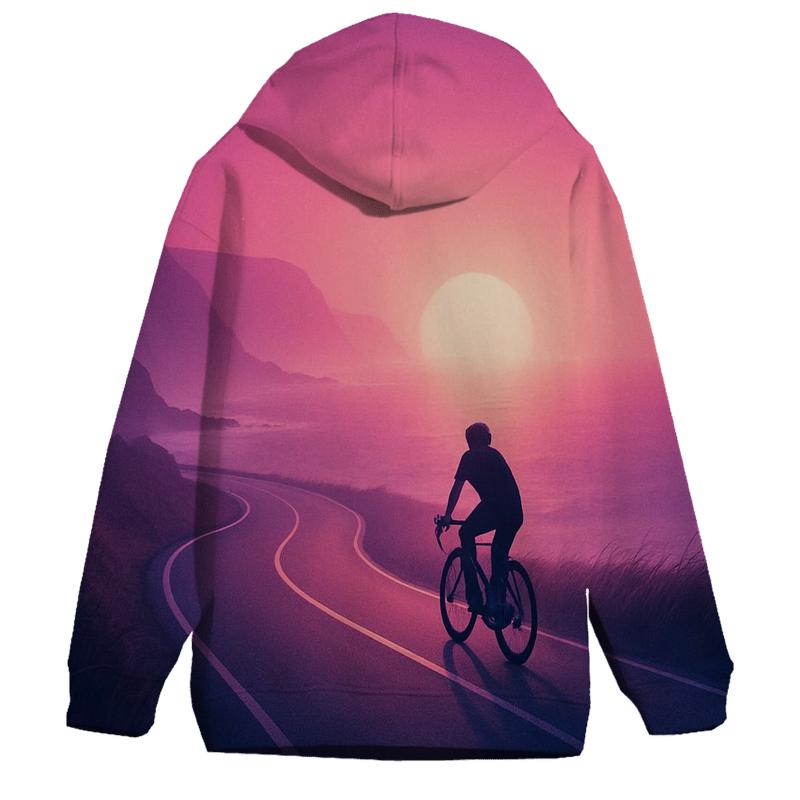 Crimson Coastal Track premium hoodies