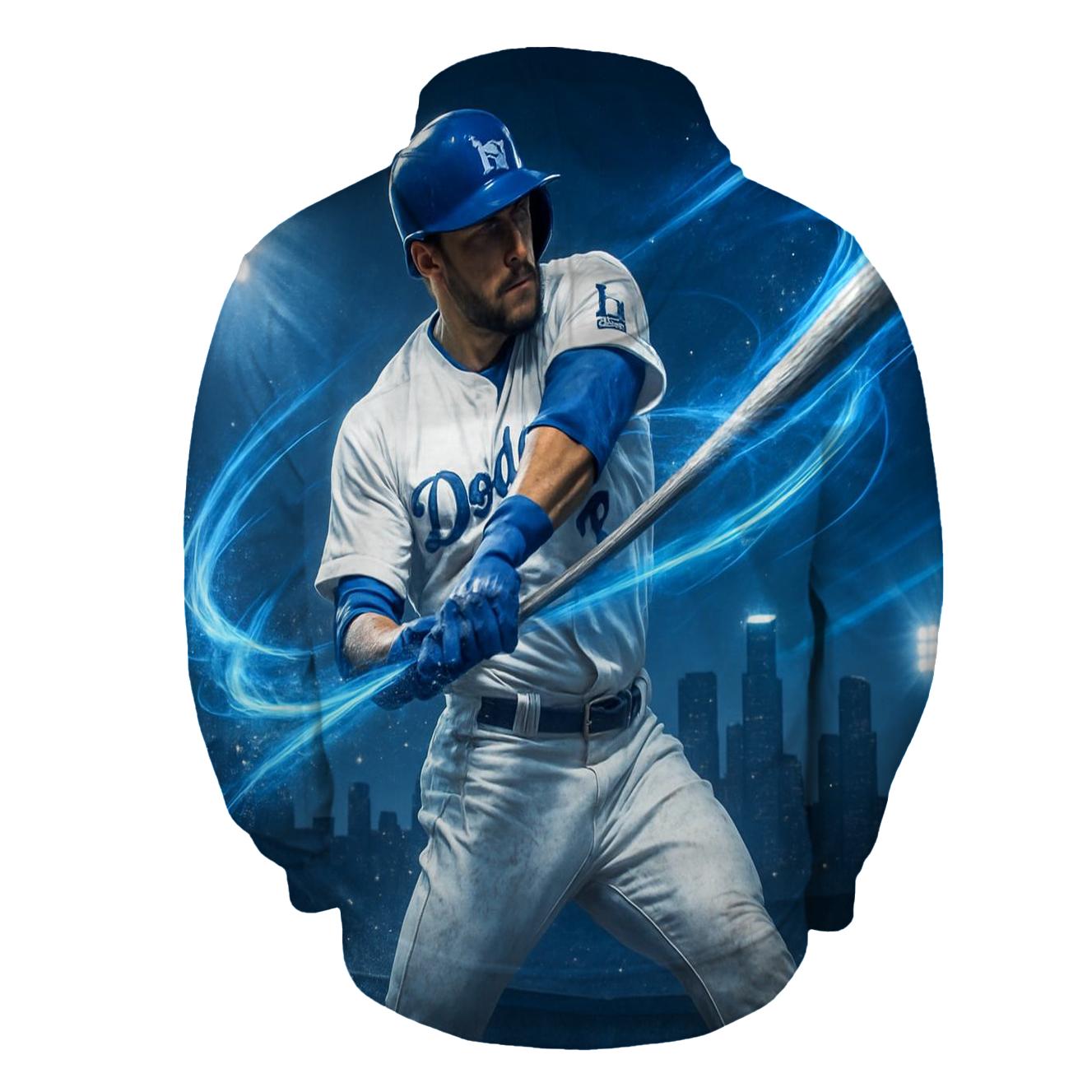 Blue Flame Swing zip-up hoodies