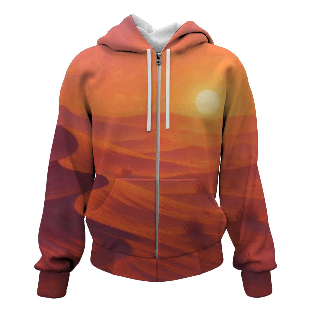 Coral Dune Horizon designer hoodies