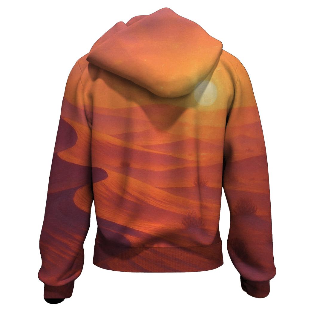 Coral Dune Horizon designer hoodies