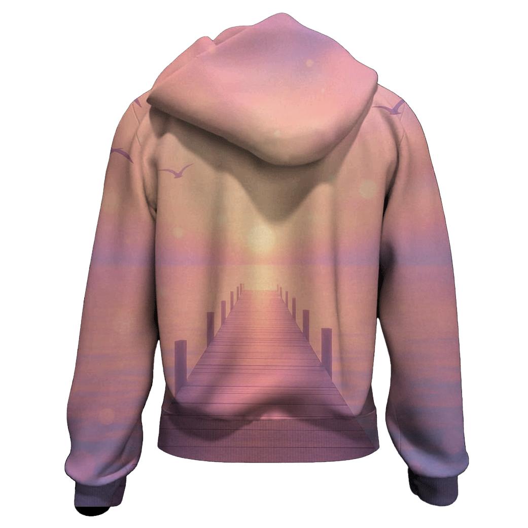 Lavender Pier Noonfall pullover hoodies