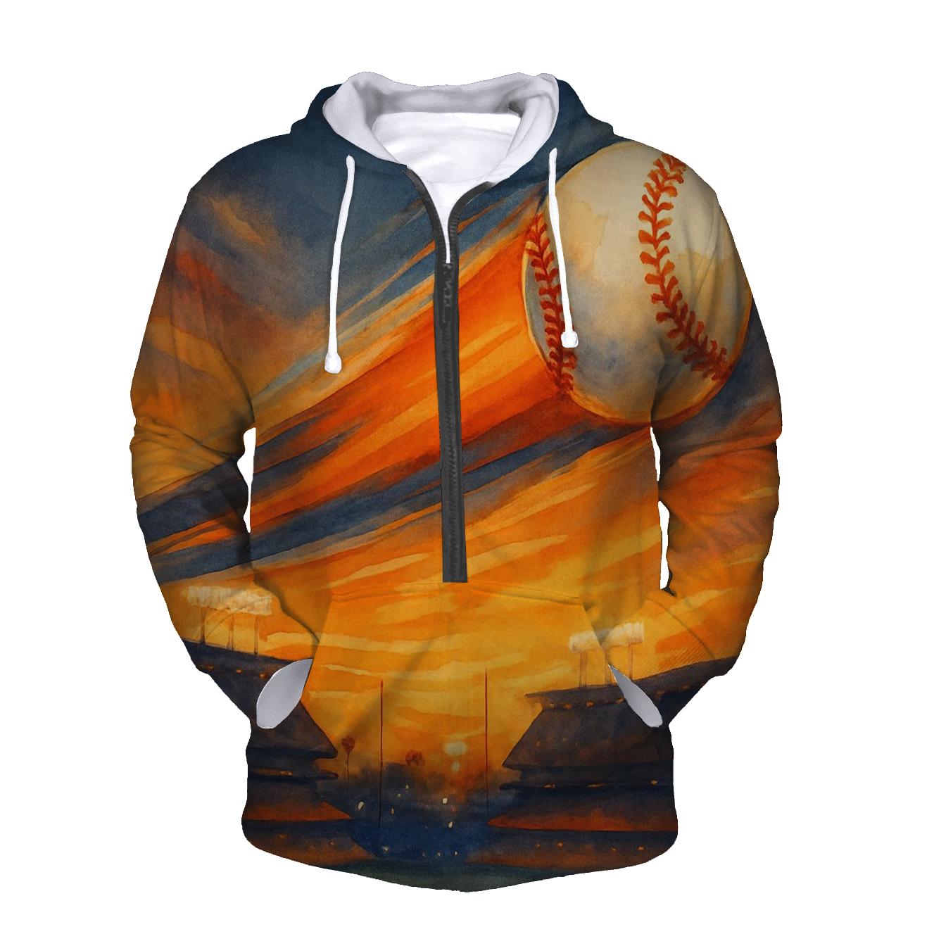 Sunset Home Run Arc hoodie trends