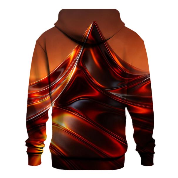 Molten Mirror Ridges lightweight hoodies