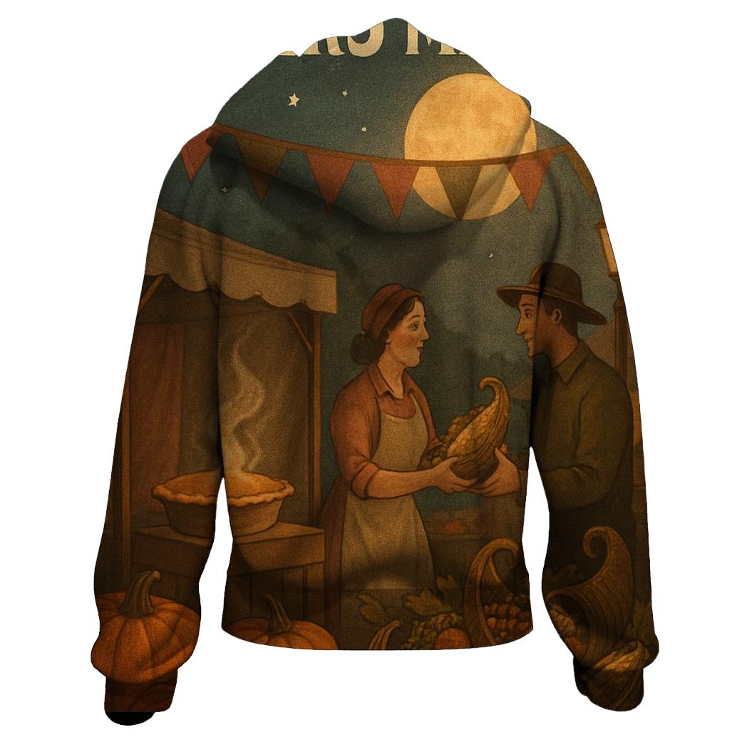 Pumpkin Moon Market pullover hoodies