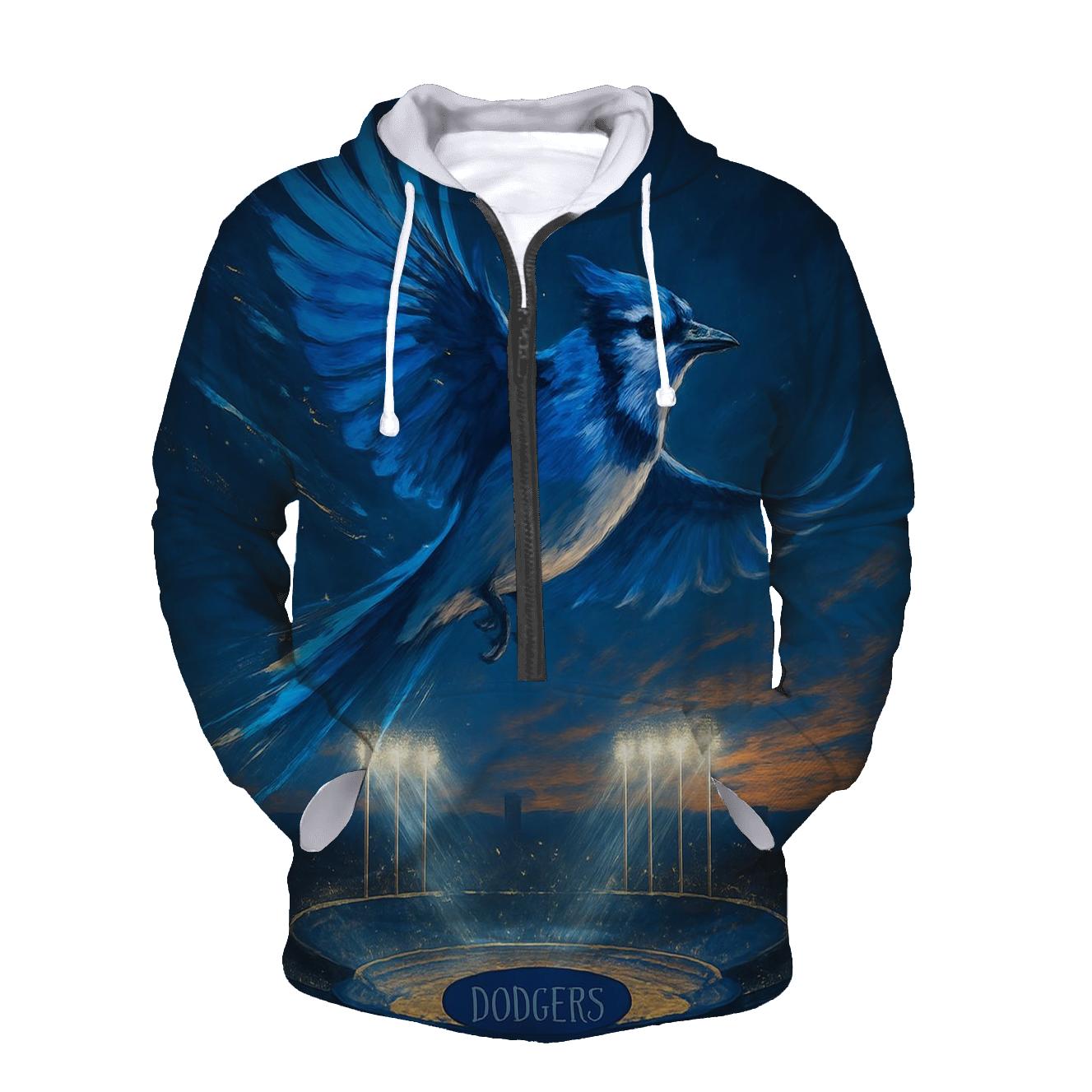 Blue Jay Stadium Soar graphic hoodies