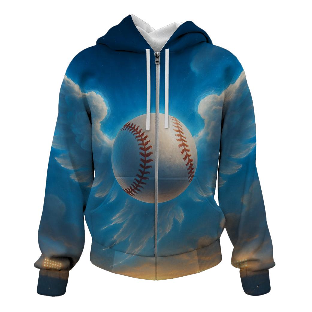Skyward Baseball With Blue Jays Aura hoodie styles