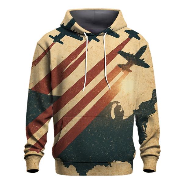 Honor Flight Formation custom hoodies