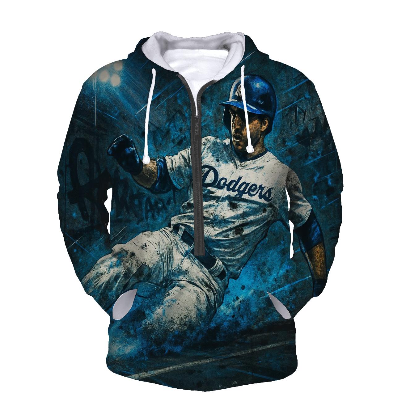 Stadium Halo Slide embroidered hoodies