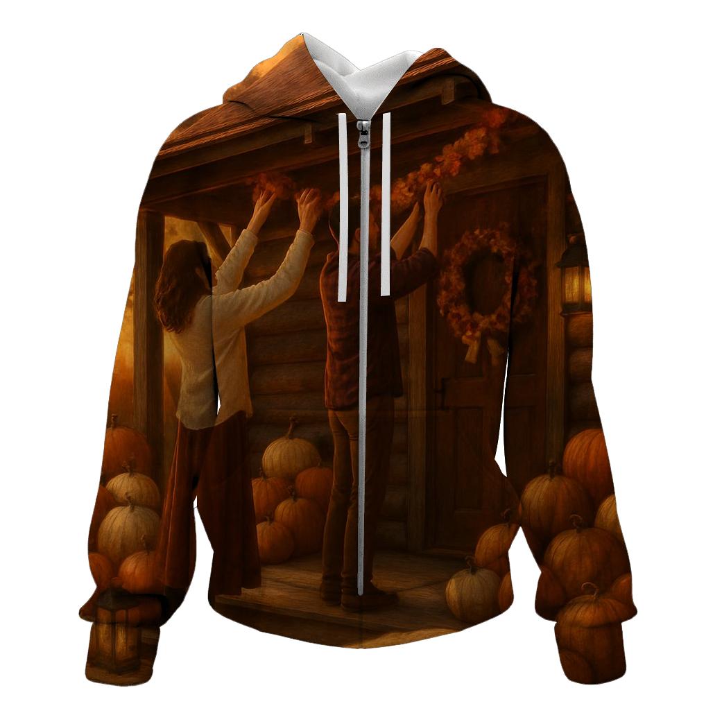 Thankful Trail Cabin hoodie styles